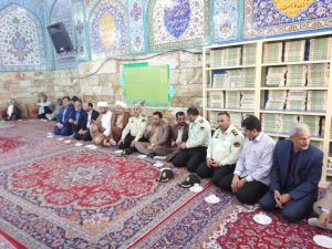 گزارش تصویری/دیدار امام جمعه کارون باخانواده شهدای خدمت بمناسبت عید فطر