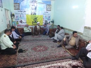 گزارش تصویری/دیدار امام جمعه کارون باخانواده شهداء بمناسبت عید سعیدفطر
