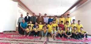 امام جمعه کارون با تیم جوانان جاوید شهرستان دیدار کردند