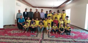 امام جمعه کارون با تیم جوانان جاوید شهرستان دیدار کردند