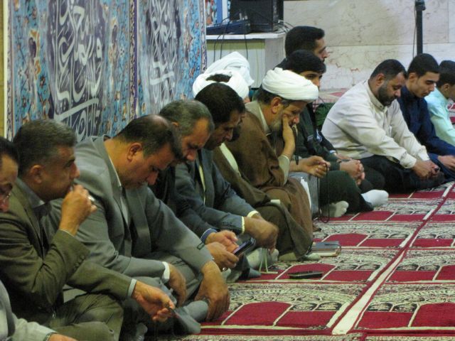 نشست اعضای ستاد نمازجمعه شهرستان کارون بمناسبت چهلمین سال برگزاری نماز جمعه در کشور