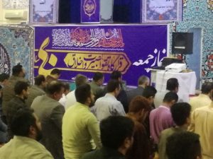 نشست اعضای ستاد نمازجمعه شهرستان کارون بمناسبت چهلمین سال برگزاری نماز جمعه در کشور