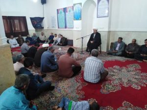مراسم قرائت دعای پر فیض و معنوی ندبه در شهرستان کارون برگزار شد