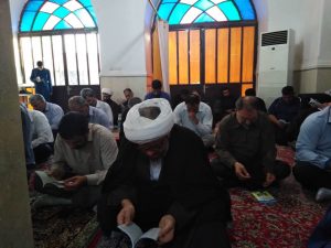 مراسم قرائت دعای پر فیض و معنوی ندبه در شهرستان کارون برگزار شد