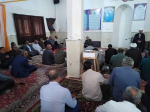 مراسم قرائت دعای پر فیض و معنوی ندبه در شهرستان کارون برگزار شد