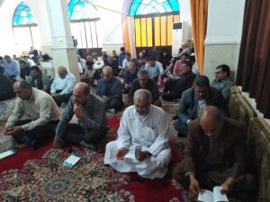 مراسم قرائت دعای پر فیض و معنوی ندبه در شهرستان کارون برگزار شد