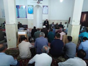 مراسم قرائت دعای پر فیض و معنوی ندبه در شهرستان کارون برگزار شد