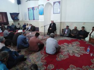 مراسم قرائت دعای پر فیض و معنوی ندبه در شهرستان کارون برگزار شد