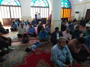 مراسم قرائت دعای پر فیض و معنوی ندبه در شهرستان کارون برگزار شد