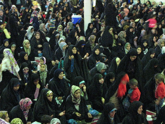 مراسم قرائت دعای عرفه در شهرستان کارون برگزار شد