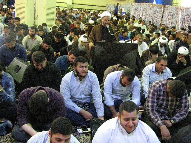 مراسم قرائت دعای عرفه در شهرستان کارون برگزار شد