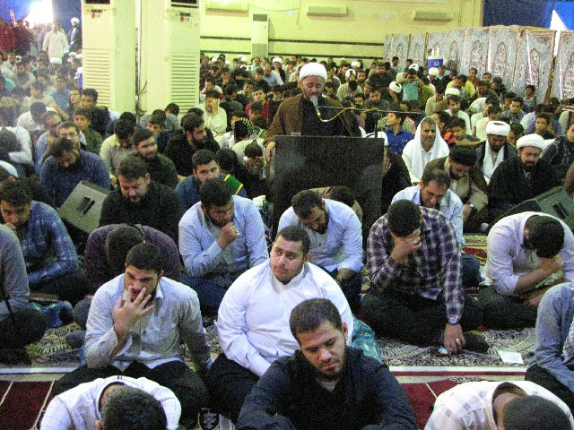 مراسم قرائت دعای عرفه در شهرستان کارون برگزار شد