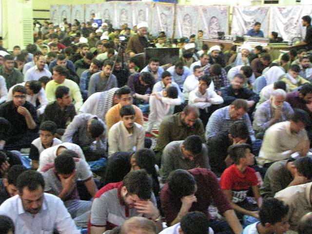 مراسم قرائت دعای عرفه در شهرستان کارون برگزار شد