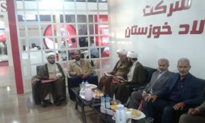گزارش تصویری/بازدید امام جمعه کارون از نمایشگاه بومی سازی صنایع فولاد