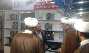 گزارش تصویری/بازدید امام جمعه کارون از نمایشگاه بومی سازی صنایع فولاد