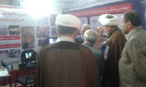 گزارش تصویری/بازدید امام جمعه کارون از نمایشگاه بومی سازی صنایع فولاد