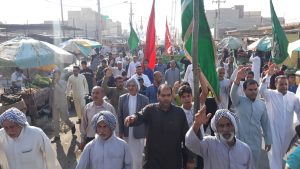 گزارش تصویری/راهپیمایی باشکوه عید غدیر در شهرستان کارون
