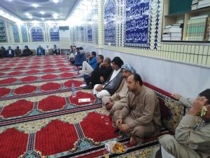 مراسم یاد بود رزمنده و جانباز هشت سال دفاع مقدس اسکندری بریهی برگزار شد