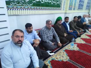 مراسم یاد بود رزمنده و جانباز هشت سال دفاع مقدس اسکندری بریهی برگزار شد