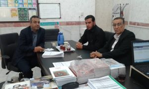 نشست مسئول ستاد با معاونت پرورشی اداره آمورزش و پرورش کارون
