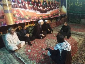 گزارش تصویری/بازدید امام جمعه کارون ازمواکب مستقر در درویشیه