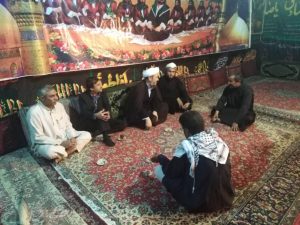 گزارش تصویری/بازدید امام جمعه کارون ازمواکب مستقر در درویشیه