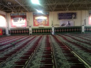 آذین بندی مصلای کارون به مناسبت فرارسیدن ماه محرم