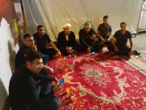 گزارش تصویری/بازدید امام جمعه کارون ازمواکب مستقردرمیدان غدیر