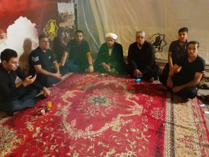 گزارش تصویری/بازدید امام جمعه کارون ازمواکب مستقردرمیدان غدیر