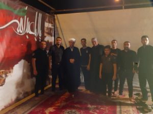 گزارش تصویری/بازدید امام جمعه کارون ازمواکب مستقردرمیدان غدیر