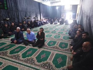 گزارش تصویری/مراسم روضه خوانی و زیارت عاشور در کوت امیر