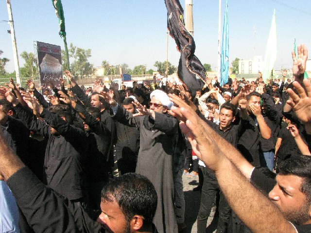مرسم تاسوعای حسینی در شهرستان کارون برگزار شد