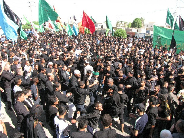 مرسم تاسوعای حسینی در شهرستان کارون برگزار شد