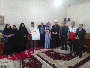 گزارش تصویری/دیدار امام جمعه کارون با خانواده شهدا