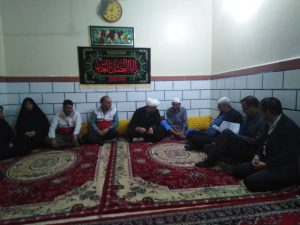 گزارش تصویری/دیدار امام جمعه کارون با خانواده شهدا