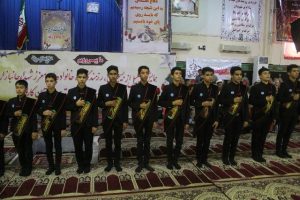 تجمع بزرگ بسیجیان،رزمندگان و جانبازان 8 سال دفاع مقدس در شهرستان کارون برگزار شد