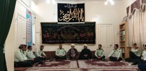 دیدار فرماندهی و جمعی از پرسنل نیروی انتظامی کارون با امام جمعه به مناسبت هفته ناجا