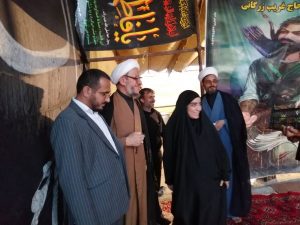 گزارش تصویری/بازدید امام جمعه کارون از مواکب این شهرستان در مرز شلمچه