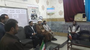 دیدار امام جمعه کارون با دانش آموزان دبیرستان امام خمینی (ره)یک