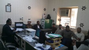 دیدار امام جمعه کارون با دانش آموزان دبیرستان امام خمینی (ره)یک