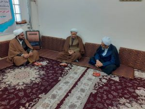 گزارش تصویری/دیدار نماینده ولی فقیه در سپاه حضرت ولی عصر (عج) خوزستان با امام جمعه کارون