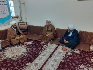 گزارش تصویری/دیدار نماینده ولی فقیه در سپاه حضرت ولی عصر (عج) خوزستان با امام جمعه کارون