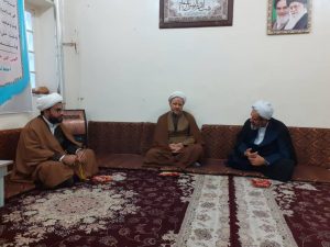 گزارش تصویری/دیدار نماینده ولی فقیه در سپاه حضرت ولی عصر (عج) خوزستان با امام جمعه کارون