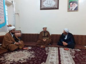 گزارش تصویری/دیدار نماینده ولی فقیه در سپاه حضرت ولی عصر (عج) خوزستان با امام جمعه کارون