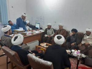 گزارش تصویری/جلسه امام جمعه با روحانیون فعال مساجد کوت عبداله