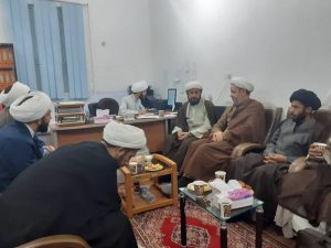 گزارش تصویری/جلسه امام جمعه با روحانیون فعال مساجد کوت عبداله
