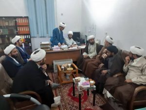 گزارش تصویری/جلسه امام جمعه با روحانیون فعال مساجد کوت عبداله