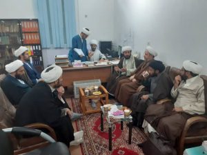 گزارش تصویری/جلسه امام جمعه با روحانیون فعال مساجد کوت عبداله