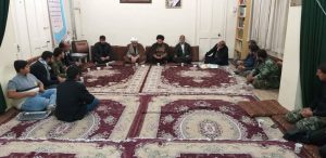 گزارش تصویری/دیدار بسیجیان بخش سویسه با امام جمعه کارون