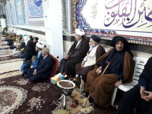 گزارش تصویری/حضور امام جمعه کارون در مراسم درگذشت سیدقاسم موسوی